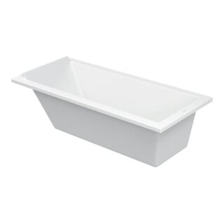 Duravit Rechteck-Badewanne Starck 170x75x46cm, EB-Version, 1 RS, weiß