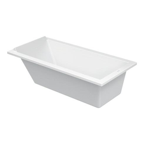 Duravit Rechteck-Badewanne Starck 170x80x46cm, EB-Version, 1 RS, weiß