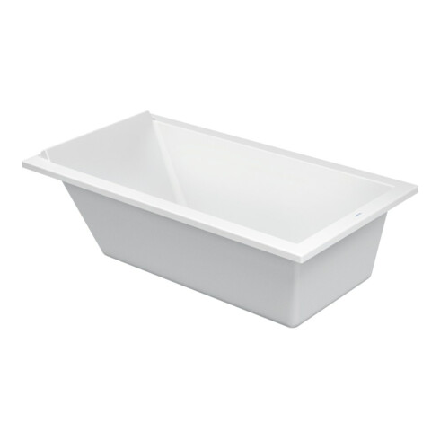 Duravit Rechteck-Badewanne Starck 170x90x46cm, EB-Version, 1 RS, weiß