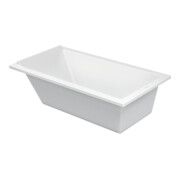 Duravit Rechteck-Badewanne Starck 170x90x46cm, EB-Version, 1 RS, weiß
