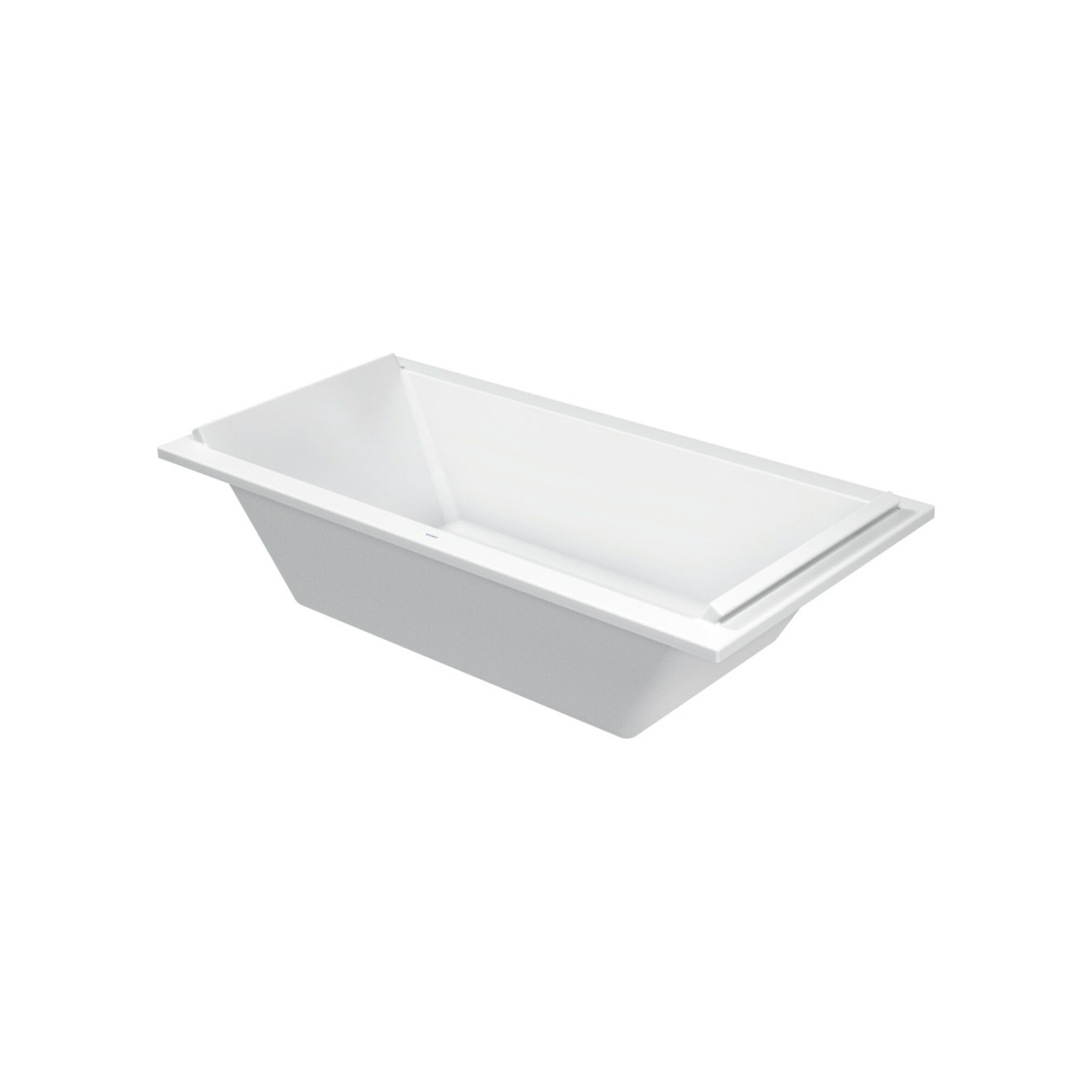 Duravit Rechteck-Badewanne Starck 200x100x46cm, EB-Vers., 2 RS, m MA, we