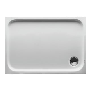 Duravit Rechteck-Duschwanne D-Code 100x70x8,5cm, weiß