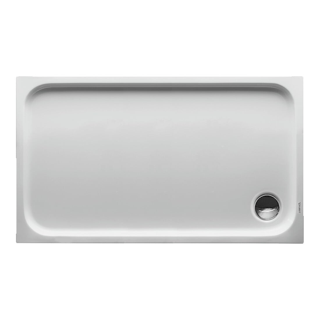 Duravit Rechteck-Duschwanne D-Code 120x70x8,5cm, weiß