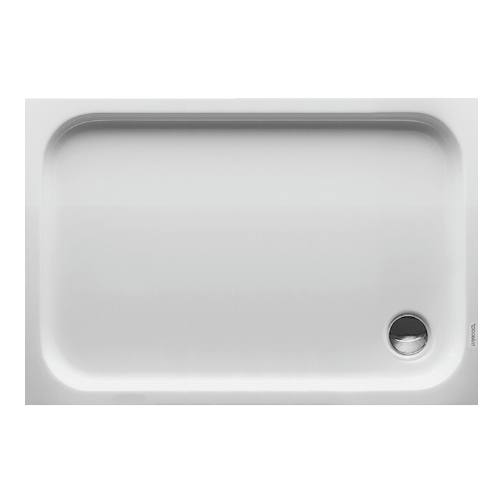 Duravit Rechteck-Duschwanne D-Code 120x80x8,5cm, weiß