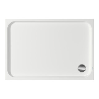 Duravit Rechteck-Duschwanne D-Code 130x90x8,5cm, weiß