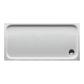 Duravit Rechteck-Duschwanne D-Code 140x70x8,5cm, Antislip, weiß
