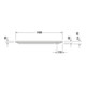 Duravit Rechteck-Duschwanne D-Code 140x70x8,5cm, Antislip, weiß-2