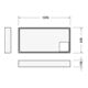 Duravit Rechteck-Duschwanne D-Code 140x70x8,5cm, weiß