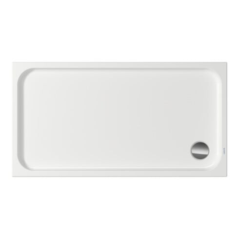 Duravit Rechteck-Duschwanne D-Code 140x75x8,5cm, weiß