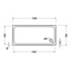Duravit Rechteck-Duschwanne D-Code 150x70x8,5cm, weiß-4