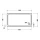 Duravit Rechteck-Duschwanne D-Code 150x80x8,5cm, weiß-4