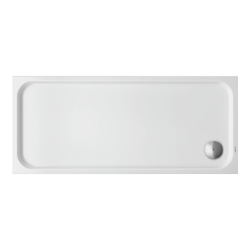 Duravit Rechteck-Duschwanne D-Code 160x70x8,5cm, Antislip, weiß