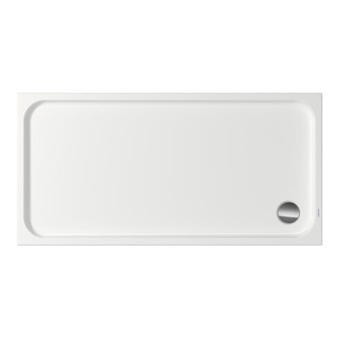 Duravit Rechteck-Duschwanne D-Code 160x80x8,5cm, Antislip, weiß