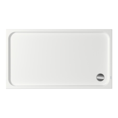 Duravit Rechteck-Duschwanne D-Code 160x90x8,5cm, Antislip, weiß