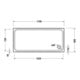 Duravit Rechteck-Duschwanne D-Code 170x80x8,5cm, weiß-4