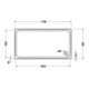 Duravit Rechteck-Duschwanne D-Code 170x90x8,5cm, Antislip, weiß