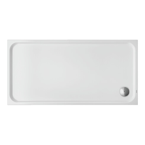 Duravit Rechteck-Duschwanne D-Code 180x90x8,5cm, weiß