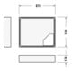 Duravit Rechteck-Duschwanne D-Code 90x75x8,5cm, Antislip, weiß-5