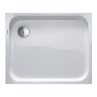 Duravit Rechteck-Duschwanne D-Code 90x75x8,5cm, weiß