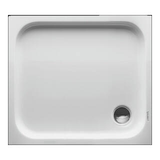 Duravit Rechteck-Duschwanne D-Code 90x80x8,5cm, Antislip, weiß