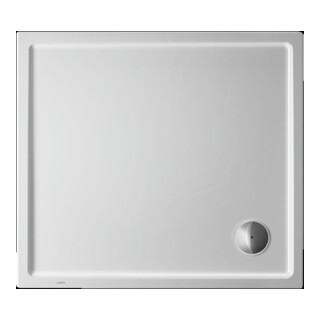 Duravit Rechteck-Duschwanne Starck Slimline 100x90x5cm, Antislip, weiß