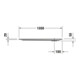 Duravit Rechteck-Duschwanne Starck Slimline 100x90x5cm, Antislip, weiß