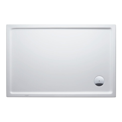 Duravit Rechteck-Duschwanne Starck Slimline 120x100x5,5cm, Antislip, weiß