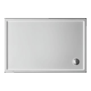 Duravit Rechteck-Duschwanne Starck Slimline 120x80x5,5cm, Antislip, weiß
