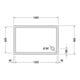 Duravit Rechteck-Duschwanne Starck Slimline 140x90x5,5cm, Antislip, weiß