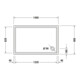 Duravit Rechteck-Duschwanne Starck Slimline 140x90x5,5cm, Antislip, weiß
