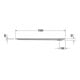Duravit Rechteck-Duschwanne Starck Slimline 150x70x5,5cm, Antislip, weiß-4