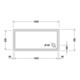 Duravit Rechteck-Duschwanne Starck Slimline 150x70x5,5cm, weiß-5