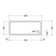 Duravit Rechteck-Duschwanne Starck Slimline 160x70x6cm, Antislip, weiß-5