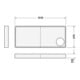 Duravit Rechteck-Duschwanne Starck Slimline 160x70x6cm, Antislip, weiß