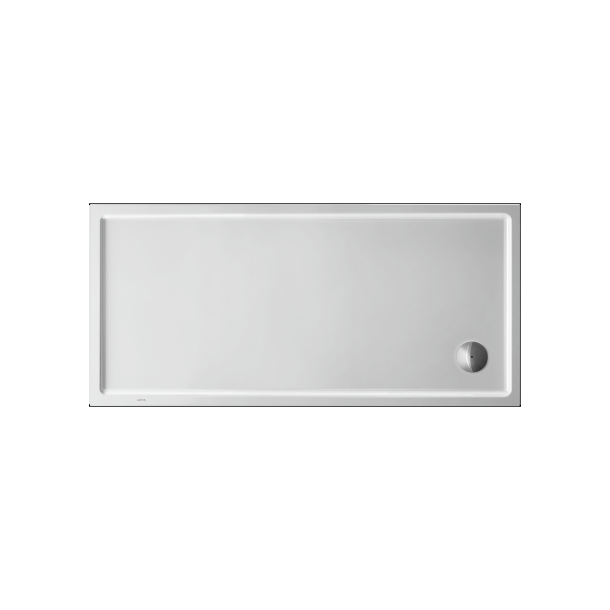 Duravit Rechteck-Duschwanne Starck Slimline 160x75x6cm, Antislip, weiß