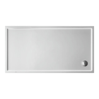 Duravit Rechteck-Duschwanne Starck Slimline 170x90x6cm, Antislip, weiß