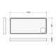 Duravit Rechteck-Duschwanne Starck Slimline 180x80x6,5cm, weiß-5