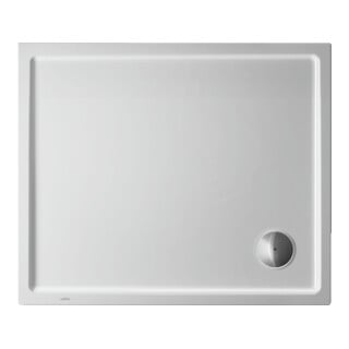 Duravit Rechteck-Duschwanne Starck Slimline 90x75x4,5cm, weiß