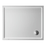 Duravit Rechteck-Duschwanne Starck Slimline 90x75x4,5cm, weiß