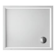 Duravit Rechteck-Duschwanne Starck Slimline 90x80x4,5cm, Antislip, weiß