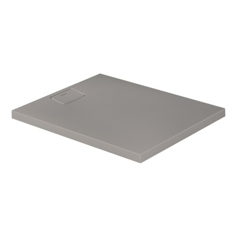Duravit Rechteck-Duschwanne Stonetto 100x80x5cm, Beton grau