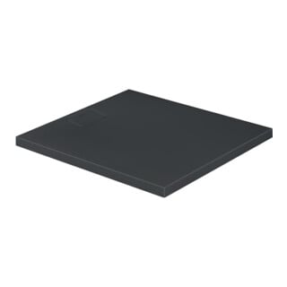 Duravit Rechteck-Duschwanne Stonetto 100x90x5cm, anthrazit