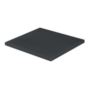 Duravit Rechteck-Duschwanne Stonetto 100x90x5cm, anthrazit