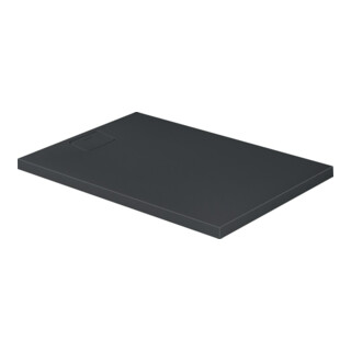 Duravit Rechteck-Duschwanne Stonetto 120x80x5cm, anthrazit