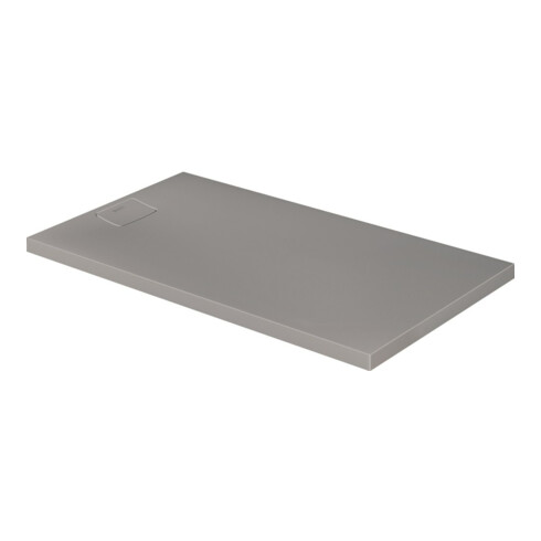 Duravit Rechteck-Duschwanne Stonetto 140x80x5cm, Beton grau
