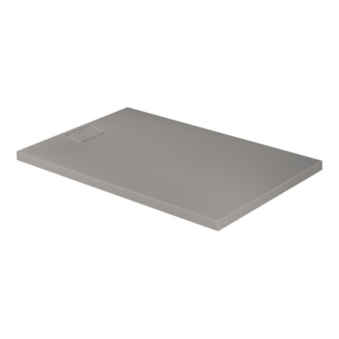 Duravit Rechteck-Duschwanne Stonetto 140x90x5cm, Beton grau