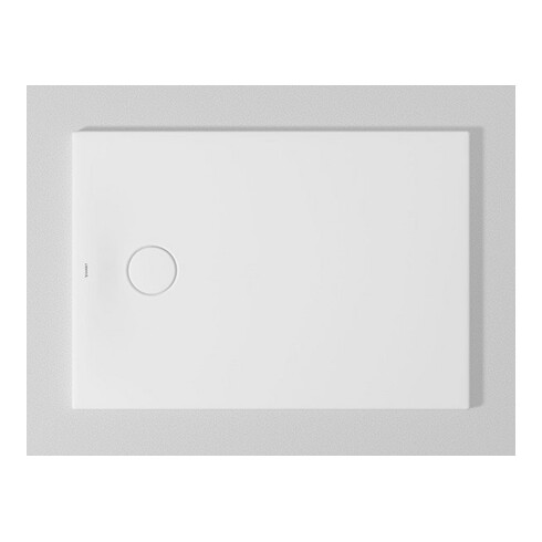 Duravit Rechteck-Duschwanne Tempano 100x70x4cm, bodenbündig, Antislip, weiß