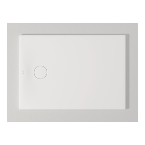 Duravit Rechteck-Duschwanne Tempano 100x70x4cm, weiß, bodenbündig