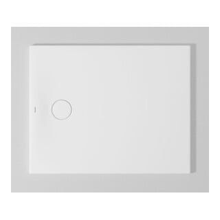 Duravit Rechteck-Duschwanne Tempano 100x80x4cm, bodenbündig, Antislip, weiß