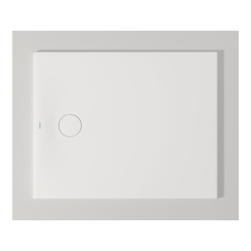 Duravit Rechteck-Duschwanne Tempano 100x80x4cm, weiß, bodenbündig